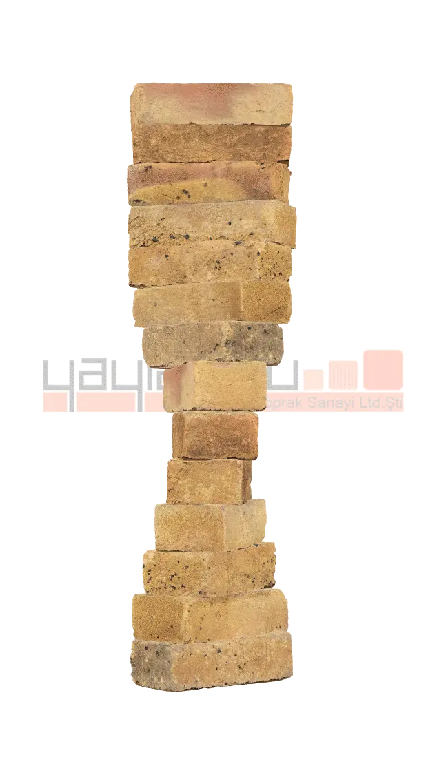 Handmade yellow London Stock bricks – rustic look for English-style facades and restoration projects.